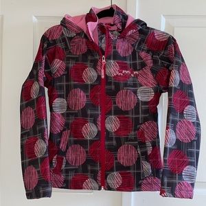 NEW Girl’s Pink Polka Dot Fleece Lined Jacket